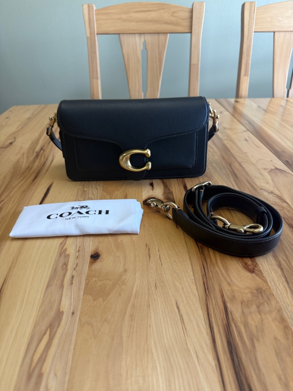 NWOT Coach Tabby 26 Black